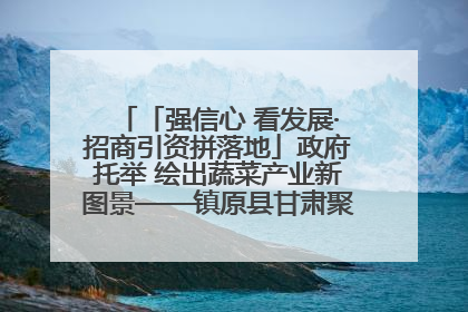 「强信心 看发展·招商引资拼落地」政府托举 绘出蔬菜产业新图景——镇原县甘肃聚广利现代设施蔬菜种植基地见闻