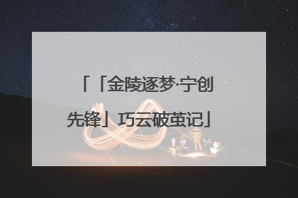 「金陵逐梦·宁创先锋」巧云破茧记
