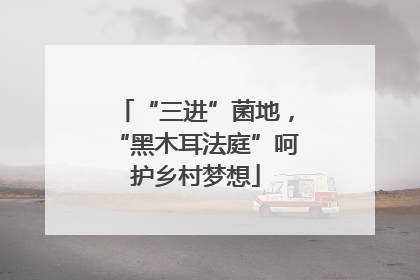 “三进”菌地，“黑木耳法庭”呵护乡村梦想