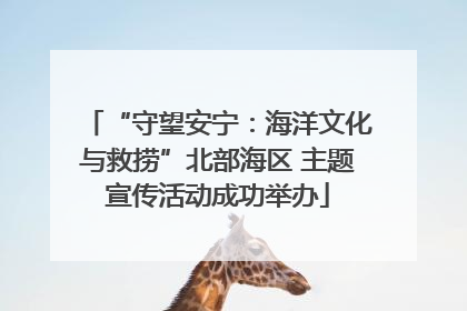 “守望安宁：海洋文化与救捞”北部海区 主题宣传活动成功举办