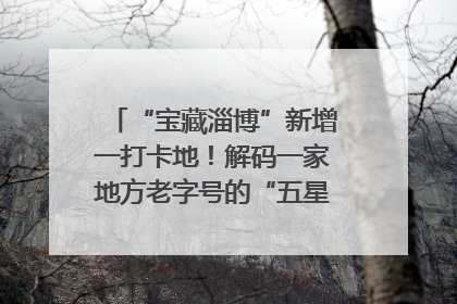 “宝藏淄博”新增一打卡地！解码一家地方老字号的“五星级”破局之路