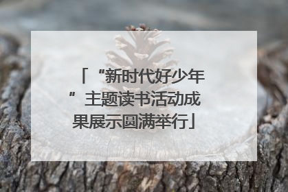 “新时代好少年”主题读书活动成果展示圆满举行