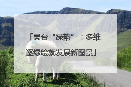 灵台“绿韵”：多维逐绿绘就发展新图景