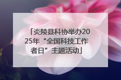 炎陵县科协举办2025年“全国科技工作者日”主题活动