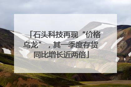 石头科技再现“价格乌龙”，其一季度存货同比增长近两倍