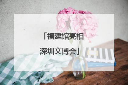 福建馆亮相深圳文博会
