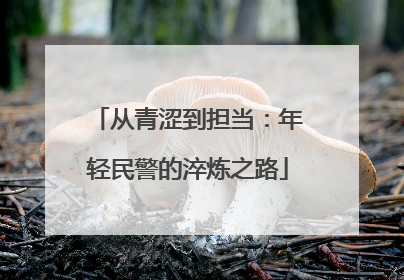 从青涩到担当：年轻民警的淬炼之路