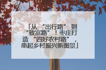从 “出行路” 到 “致富路”！枣庄打造 “四好农村路”，串起乡村振兴新图景