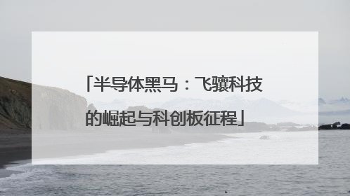 半导体黑马：飞骧科技的崛起与科创板征程