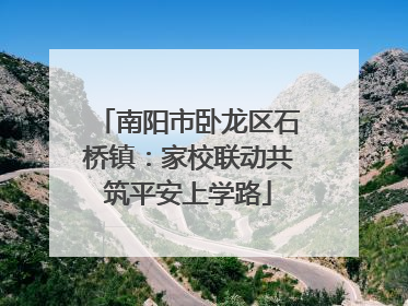 南阳市卧龙区石桥镇：家校联动共筑平安上学路