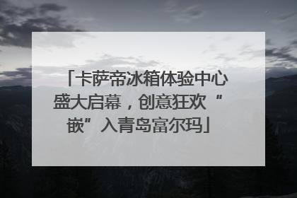 卡萨帝冰箱体验中心盛大启幕，创意狂欢“嵌”入青岛富尔玛