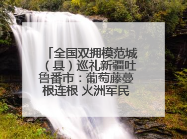 全国双拥模范城（县）巡礼新疆吐鲁番市：葡萄藤蔓根连根 火洲军民心连心