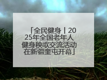 全民健身丨2025年全国老年人健身秧歌交流活动在新疆奎屯开幕