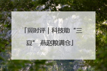 冀时评｜科技助“三夏” 燕赵粮满仓
