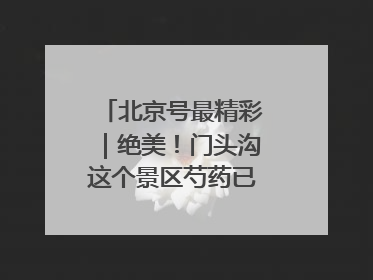 北京号最精彩｜绝美！门头沟这个景区芍药已花开成海