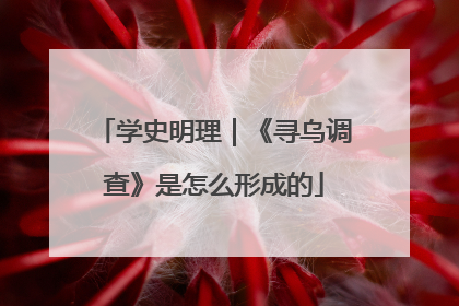 学史明理｜《寻乌调查》是怎么形成的