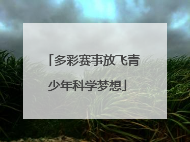 多彩赛事放飞青少年科学梦想