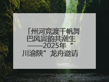 州河竞渡千帆舞 巴风賨韵共潮生——2025年“川渝陕”龙舟邀请赛暨“划遍四川”达川站圆满收官