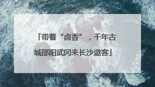 带着“卤香”，千年古城邵阳武冈来长沙邀客