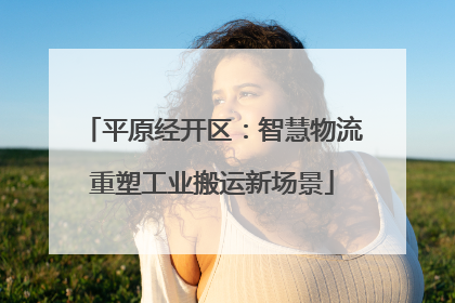 平原经开区：智慧物流重塑工业搬运新场景