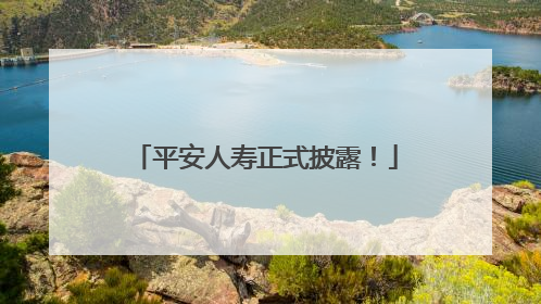 平安人寿正式披露！