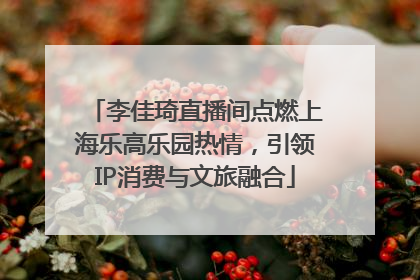 李佳琦直播间点燃上海乐高乐园热情，引领IP消费与文旅融合