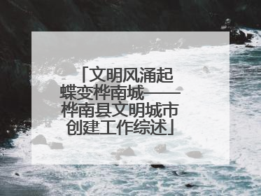 文明风涌起 蝶变桦南城——桦南县文明城市创建工作综述