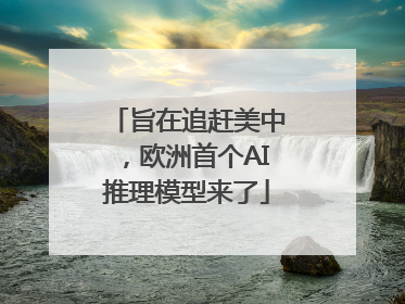 旨在追赶美中，欧洲首个AI推理模型来了