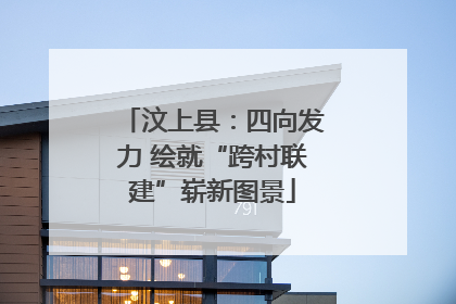汶上县：四向发力 绘就“跨村联建”崭新图景