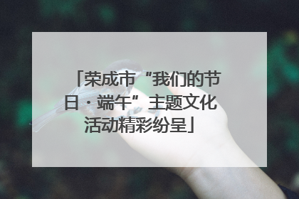 荣成市“我们的节日・端午”主题文化活动精彩纷呈
