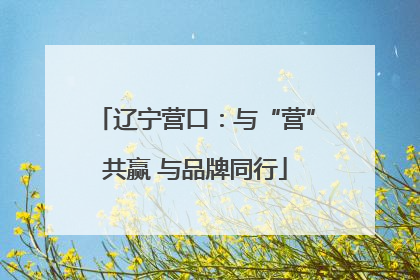 辽宁营口：与“营”共赢 与品牌同行