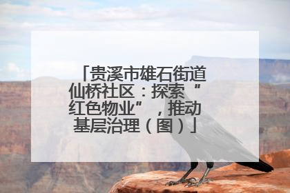 贵溪市雄石街道仙桥社区：探索“红色物业”，推动基层治理（图）