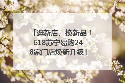 逛新店、换新品！618苏宁易购248家门店焕新升级