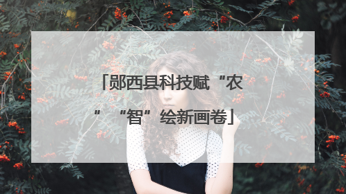 郧西县科技赋“农”“智”绘新画卷