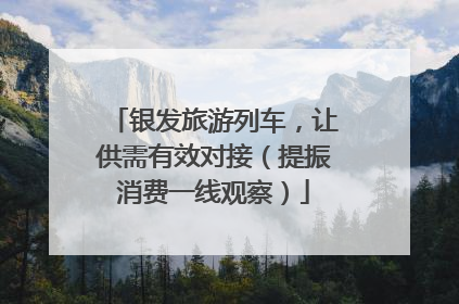 银发旅游列车，让供需有效对接（提振消费一线观察）