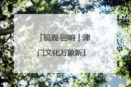 镜观·回响｜津门文化万象新