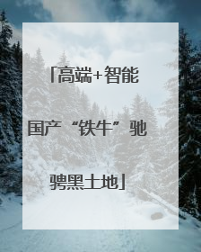 高端+智能 国产“铁牛”驰骋黑土地