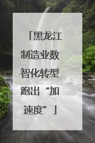 黑龙江制造业数智化转型跑出“加速度”